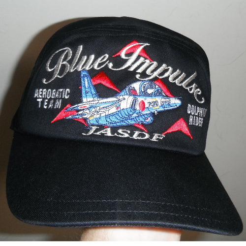 Blue Impulse Japanese Embroidered Cap – Dark Navy